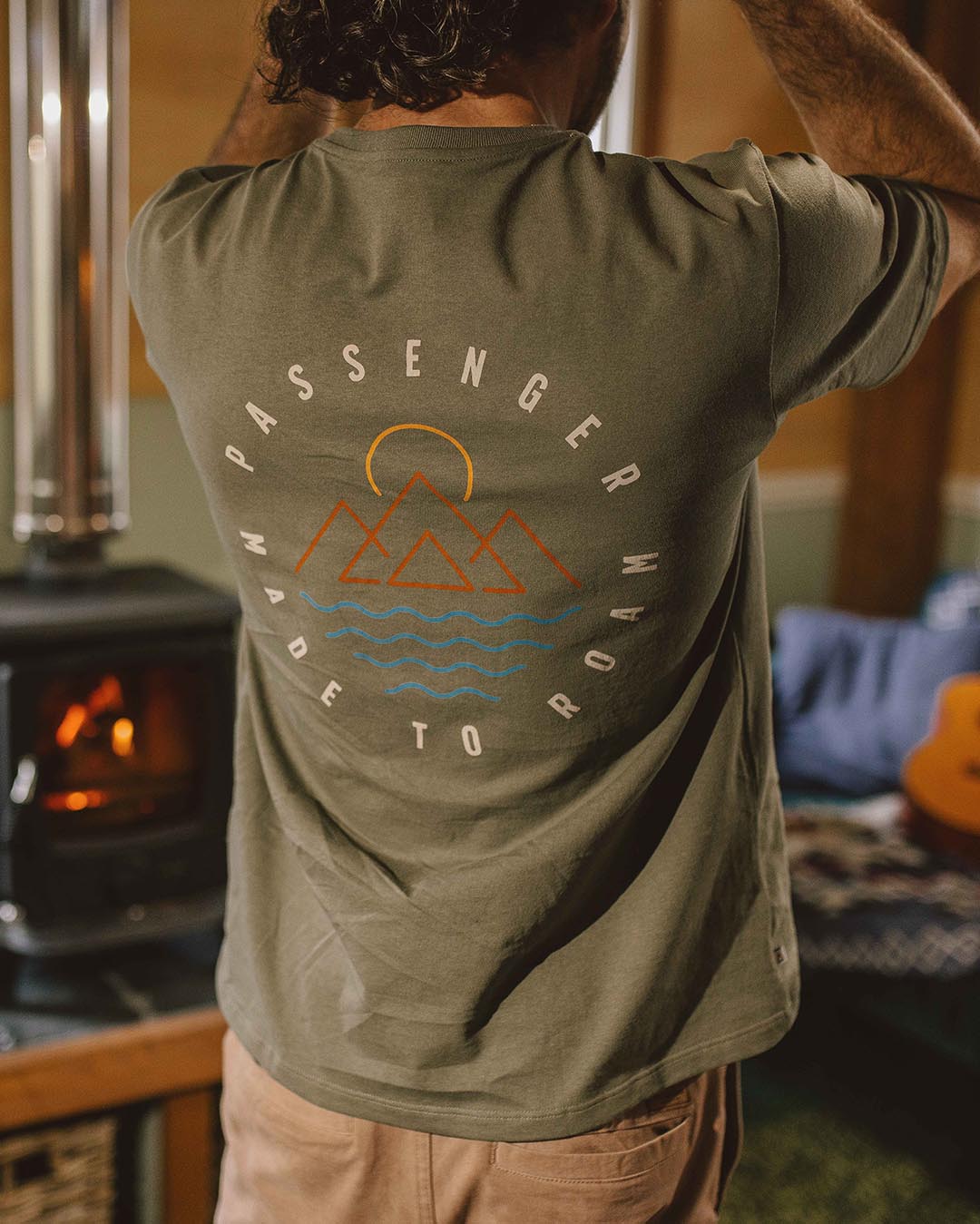 Escapism T-Shirt - Dusty Olive