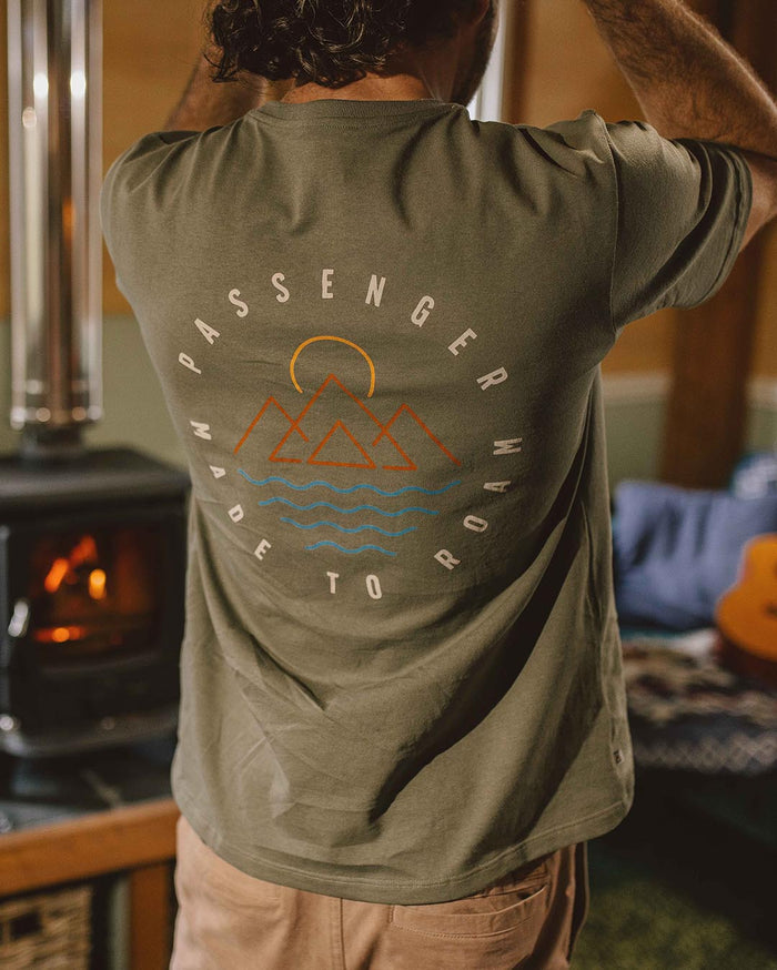 Escapism T-Shirt - Dusty Olive
